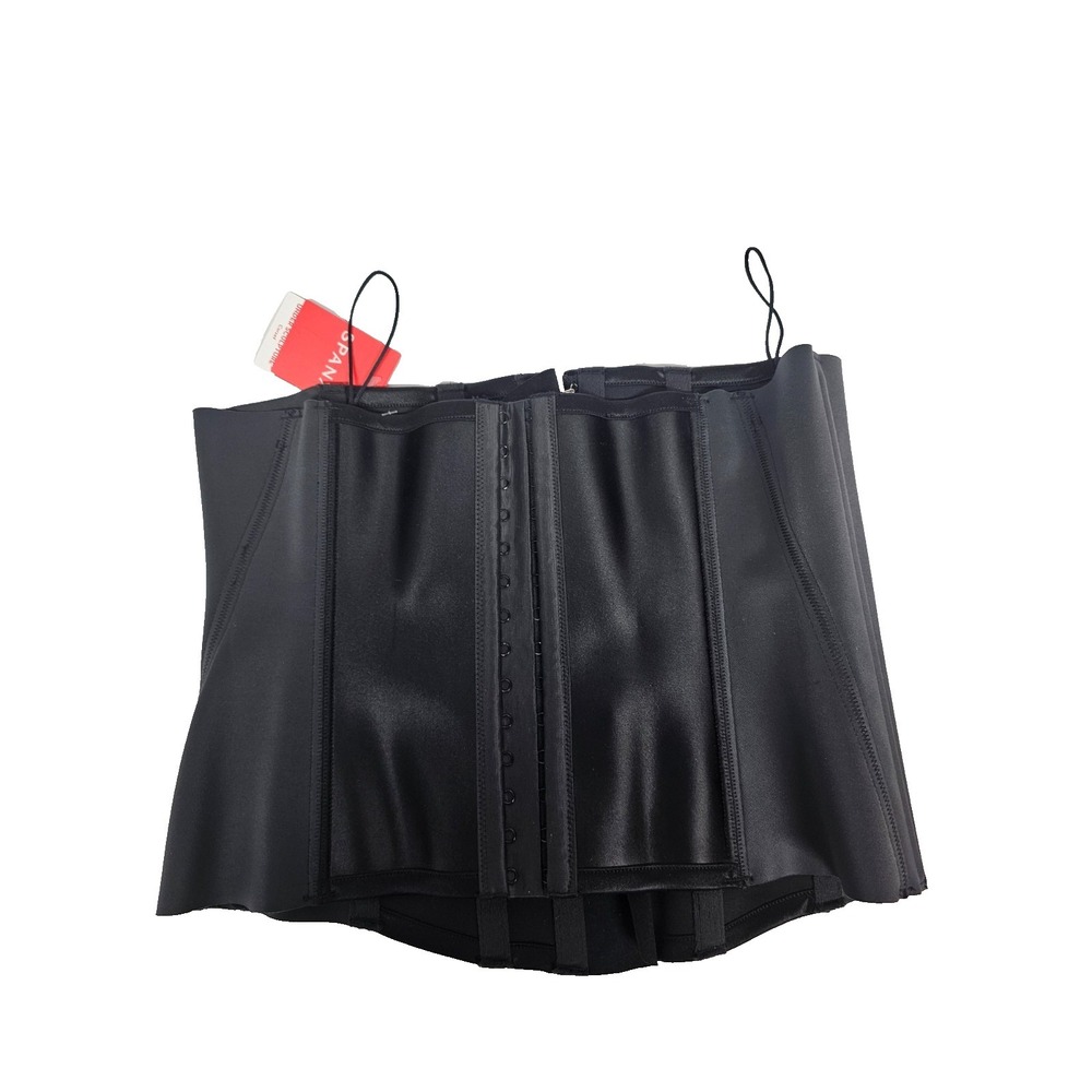 Spanx Under Sculpture Corset Black Waist Cincher‎ Shapewear 10188R New - Picture 8 of 15